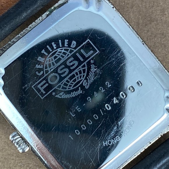 Limited Edition Fossil Motorcycle Silver Watch - Picture 6 of 6